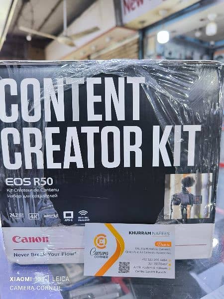 Canon EOS R50 and EOS R100  with bundle kit box pack brand new 1