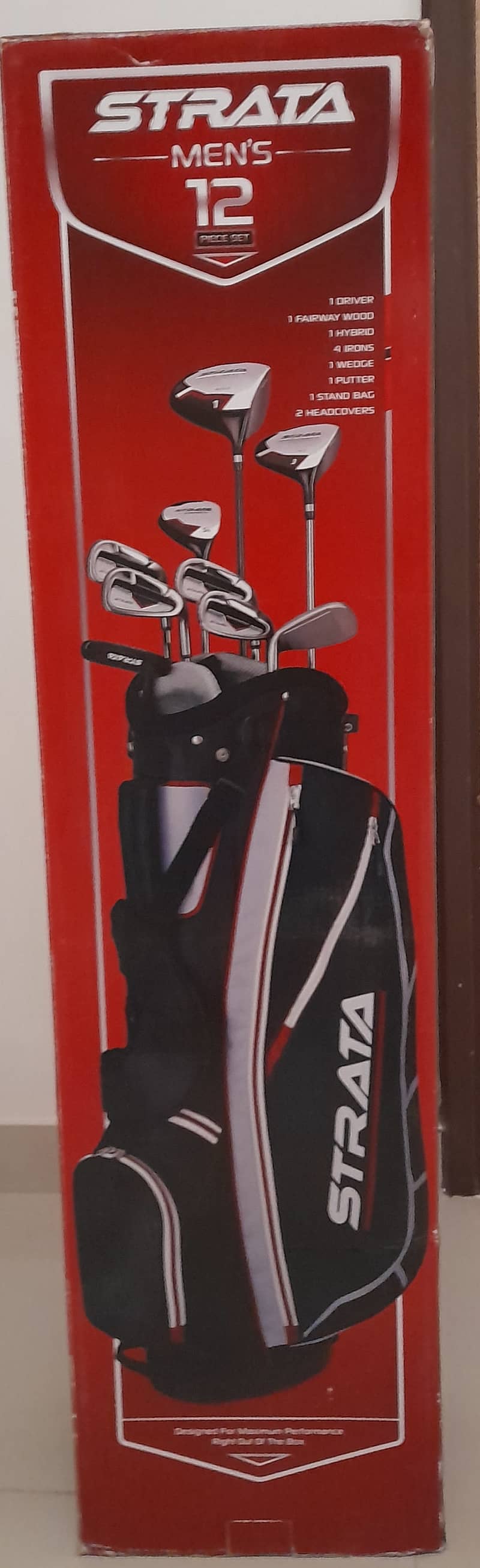Almost new, partially used Strata Men's golf kit 0