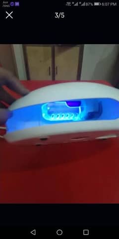 9 Watts UV Nail Dryer Lamp, Imported
