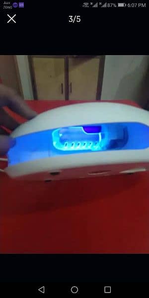 9 Watts UV Nail Dryer Lamp, Imported 0