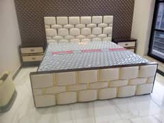 Bed side table / Mattress / bed set / double bed / Furniture