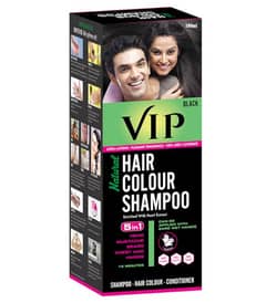 vip hair colour shampo 180 ml