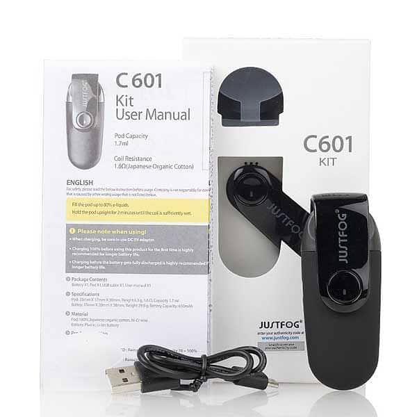 Vape & Pod Justfog C601 ULTRA pod/Vape/argus pods/p8/p10/Winter Sale 9