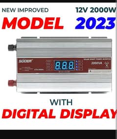 Original Suoer 2000W Inverter STA-2000A Digital Display Modified