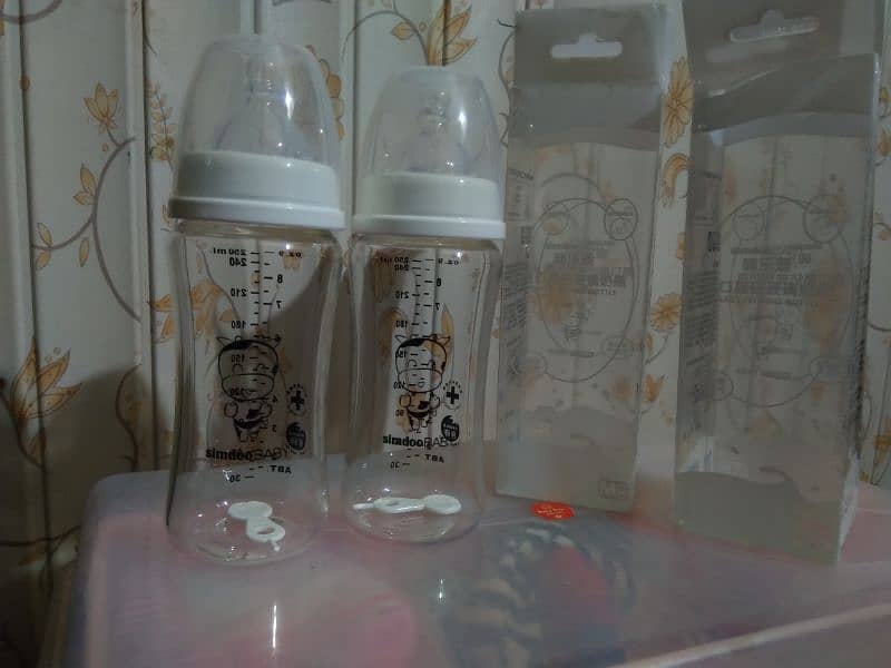 baby imported feeder / new feeding bottle /glass feeders 0