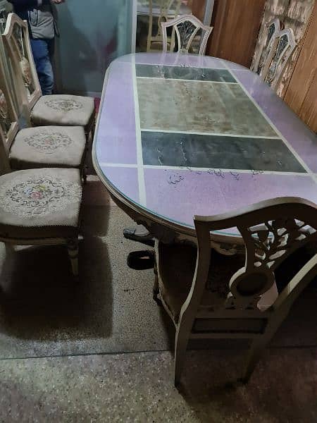 Dining Table 8 Chair. 8