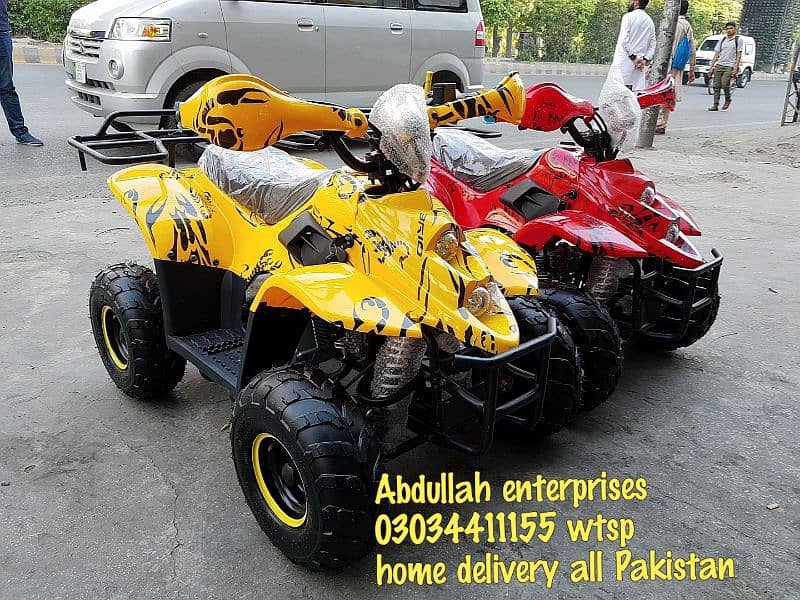 full option box packed atv quad 4 wheels delivery all Pakistan 2