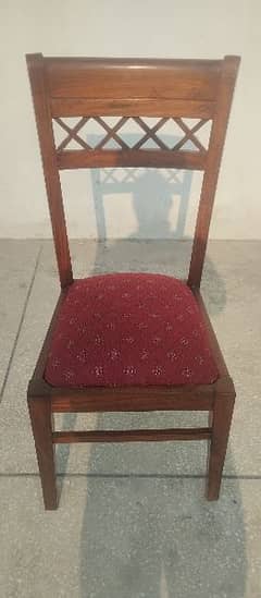 A dining wooden chair shesham,