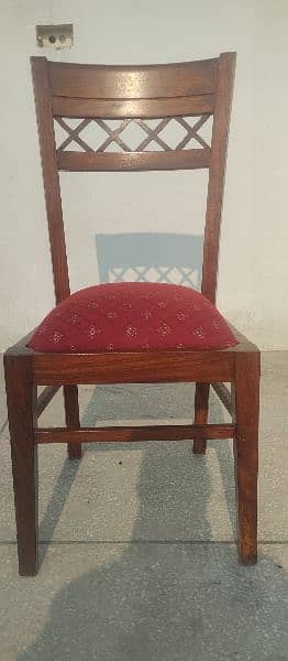 A dining wooden chair shesham, 2