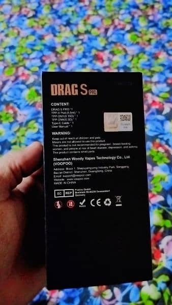 Drag S Pro With Box & All Accessories 1