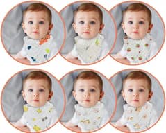 Baby Washcloth Soft Face cloths 6 pack of 1 set