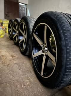 vossen 17" deep rim with tyres best for prius Corolla