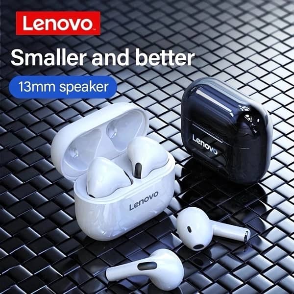 orignal lenovo lp40 bluetooth earphones earbuds 3
