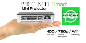 AAXA p300 neo android rechargeable projector Call:03453179146