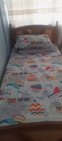 kids single bed with mattress 3 by 6