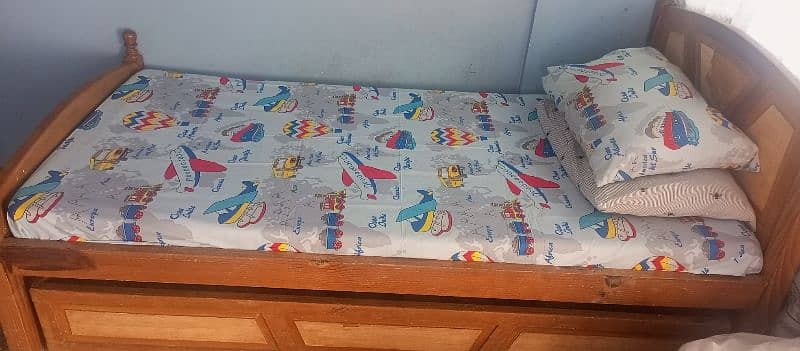 kids single bed with mattress 3 by 6 1