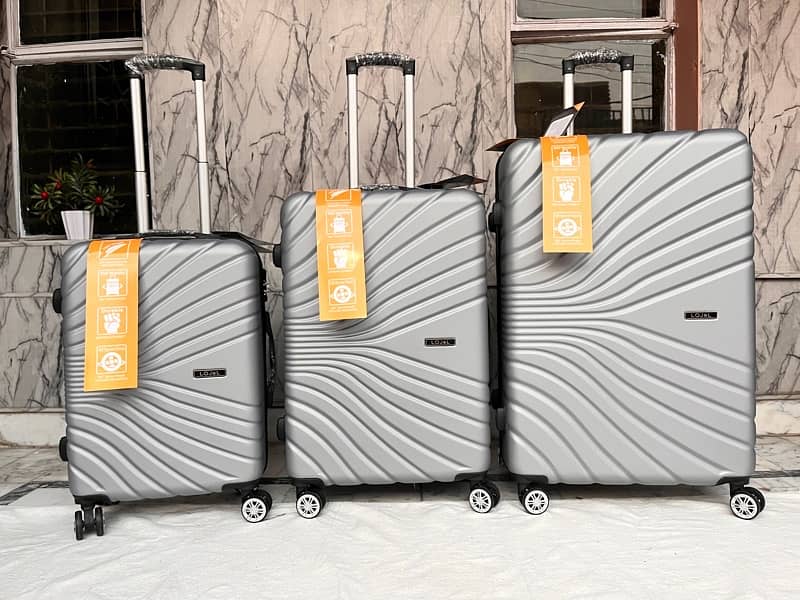 fiber suitcase/carry on bags _travel set - Travel bags_Travel trolley 13
