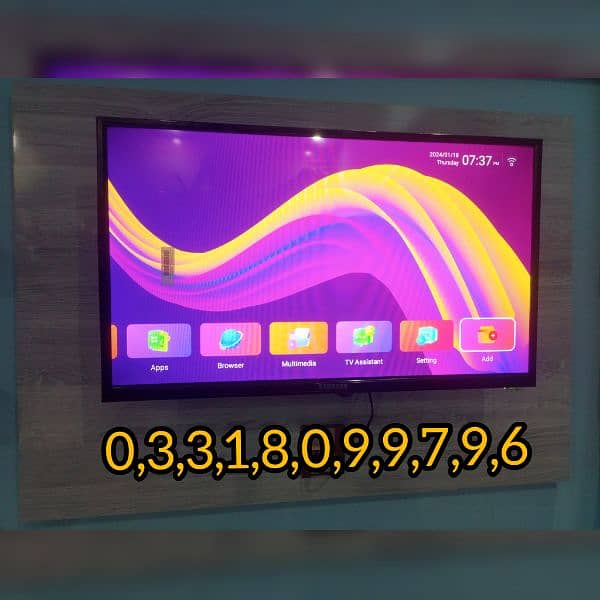 TODAY HOT SALE!! Buy 43 inch smart led tv 1