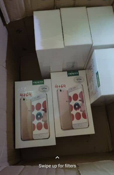 OPPO A57 4+64 for sale with complete box 03334812233 9
