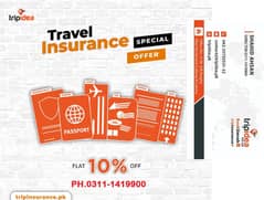 Travel Health Insurance for All Countries (24/7 Assistance )