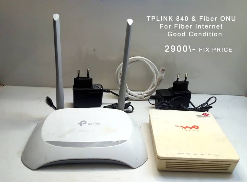 Used But Almost Brand New WiFi Router,Tplink,Tenda,Dlink,Fiber Onu 12