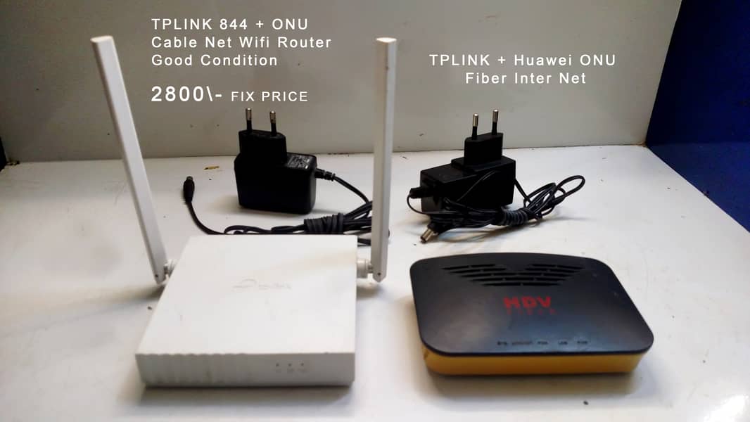 Used But Almost Brand New WiFi Router,Tplink,Tenda,Dlink,Fiber Onu 14