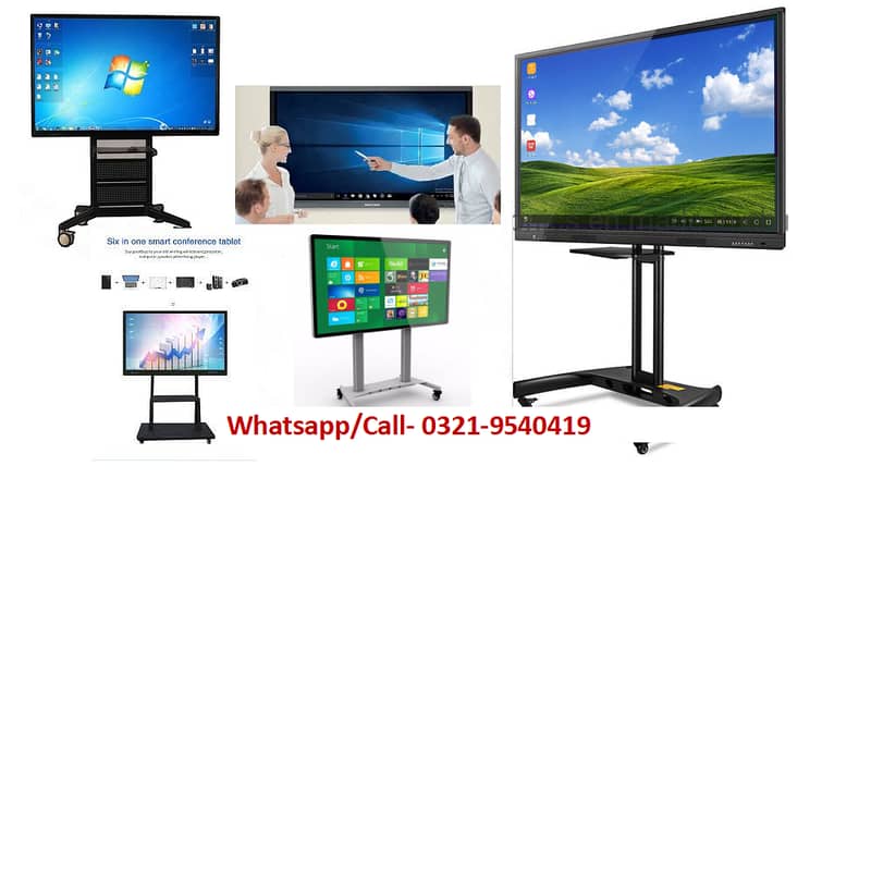 Smart Board, Touch Screen Led Monitor, Interactive LED Panel, Smart 4