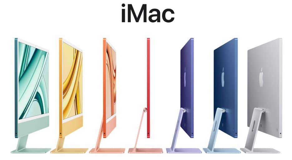 APPLE iMac Z197001KP 24" M3 Chip (BLUE) 8-C GPU (24GB/1TB) 3