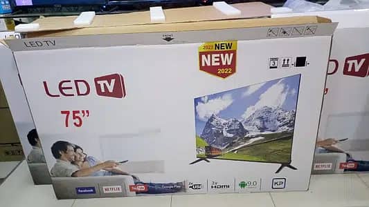 75 inch smart LED with warranty 85 inch smart UHD 8k model 03334804778 0