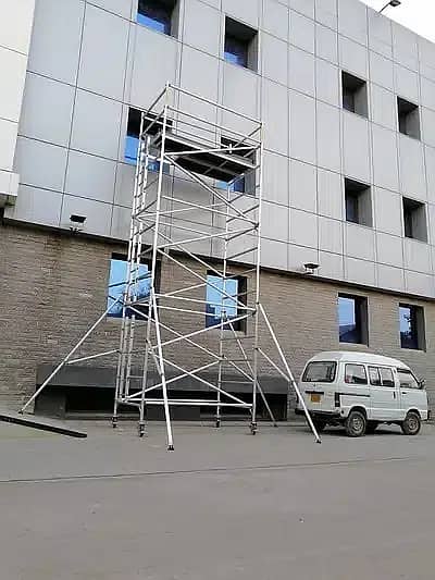 Mobile Scaffolding Tower and ladders all services Pak Scaffolding 16