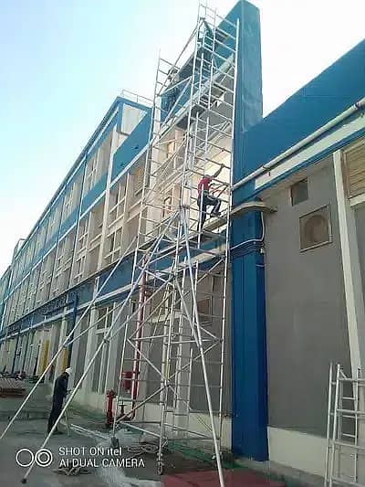 Mobile Scaffolding Tower and ladders all services Pak Scaffolding 18