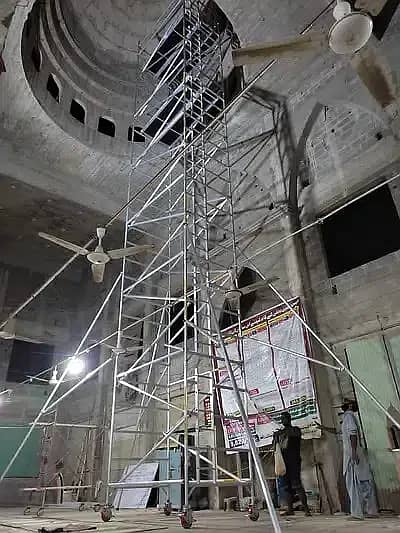 Mobile Scaffolding Tower and ladders all services Pak Scaffolding 19