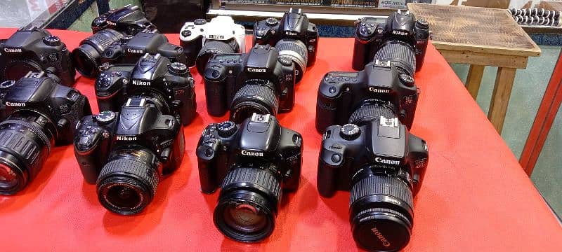 DSLR Camera Starting price 11500/- with 1 year warranty 03432112702 0