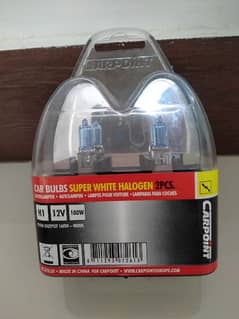 Carpoint Super White Halogen Bulbs
