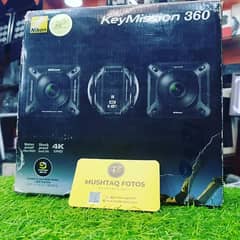 Nikon Keymission 360 4k Action Camera (Box Opened)