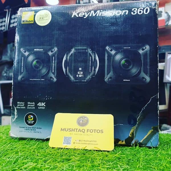Nikon Keymission 360 4k Action Camera (Box Opened) 0