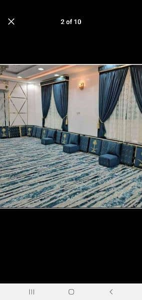 majlis sofa/Arabic Majlis/Arbi Sofa/ running foot 03044333349 1