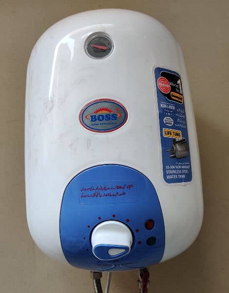 Boss Electric Geyser Stainless Steel tank few days used 0