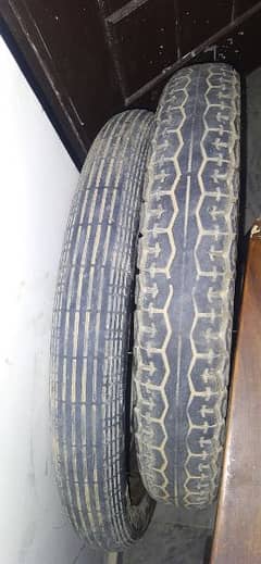 used tyres cg 125 with tubes