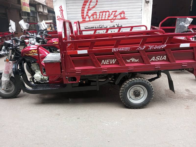 New asia loader rickshaw single step 7 feet with floor 3