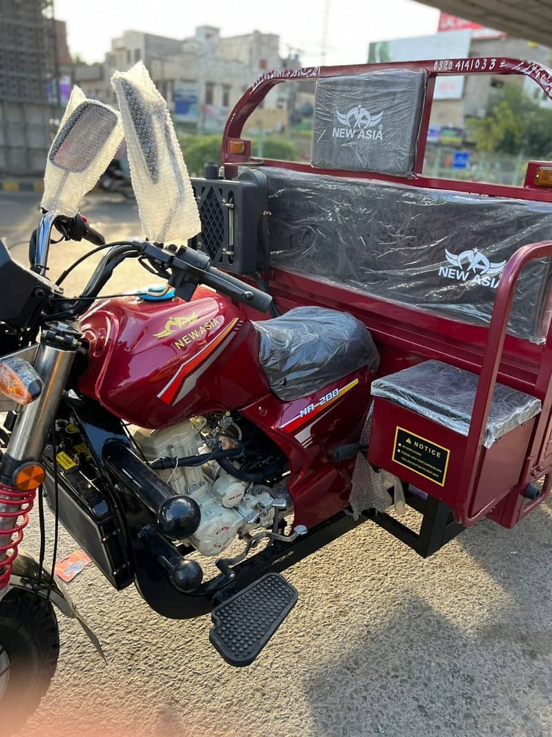 Loader rickshaw New asia 200 cc imp. unit 2