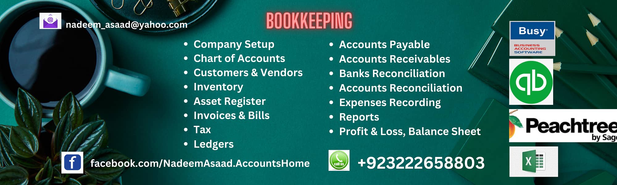 Part-time Accountant & Bookkeeping Setup 1