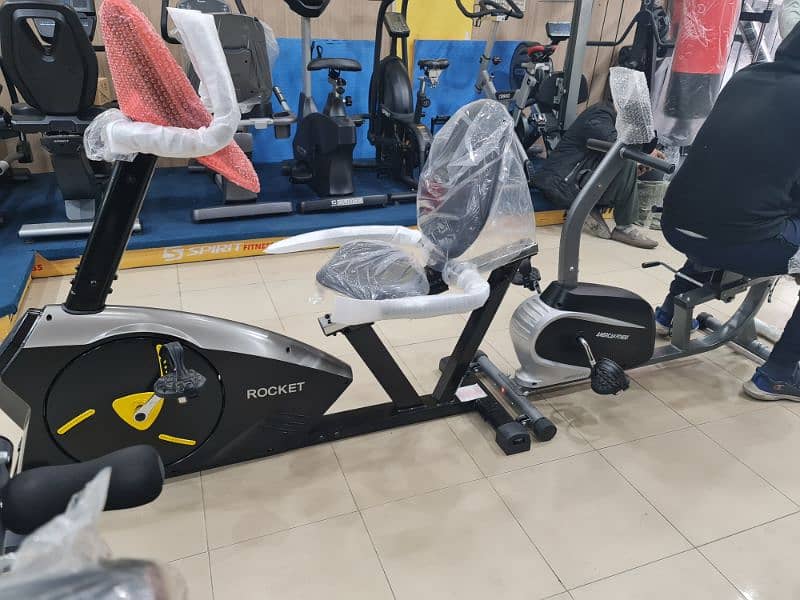 GYM & RECUMBENT BIKE EXERCISE FITNESS MACHINE AMERICAN FITNESS 3