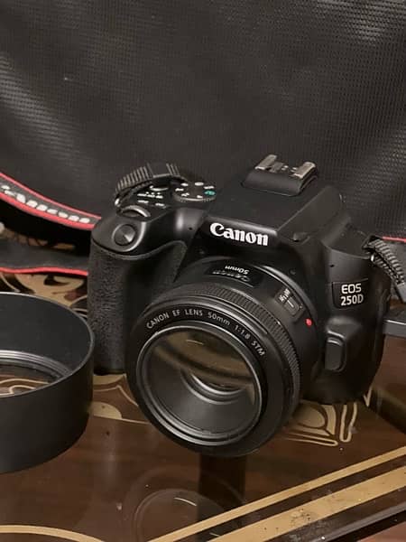 Canon 250D | Brand New | With Extra Accessories 0