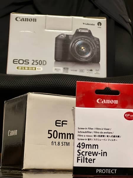 Canon 250D | Brand New | With Extra Accessories 15