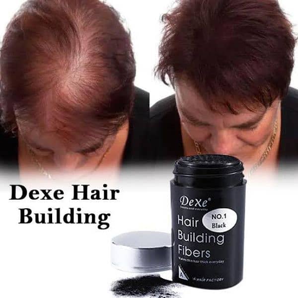Original ToppiK & Dexe Hair Building fiber 0