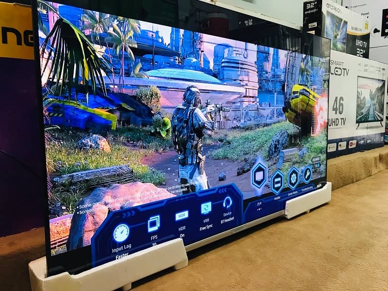 New 60 inches smart led tv New model ultra 4k uhd 3