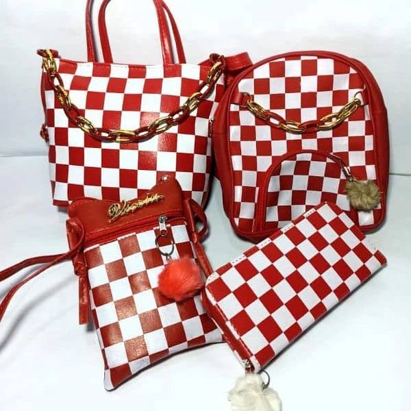 Mother daughter purse ,4 pcs Set 1