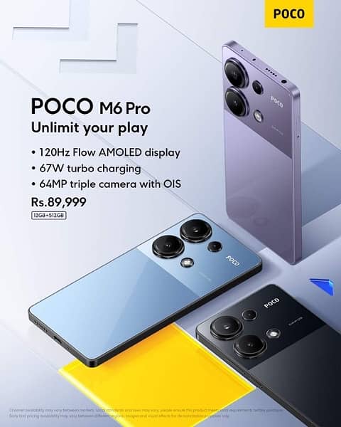 XIAOMI 14 & POCO M6 PRO BOX PACKED PTA APPROVED 3