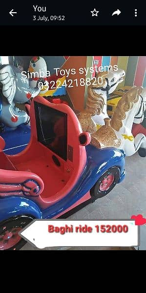 indoor playland coin operated kiddy rides/arcade games 5